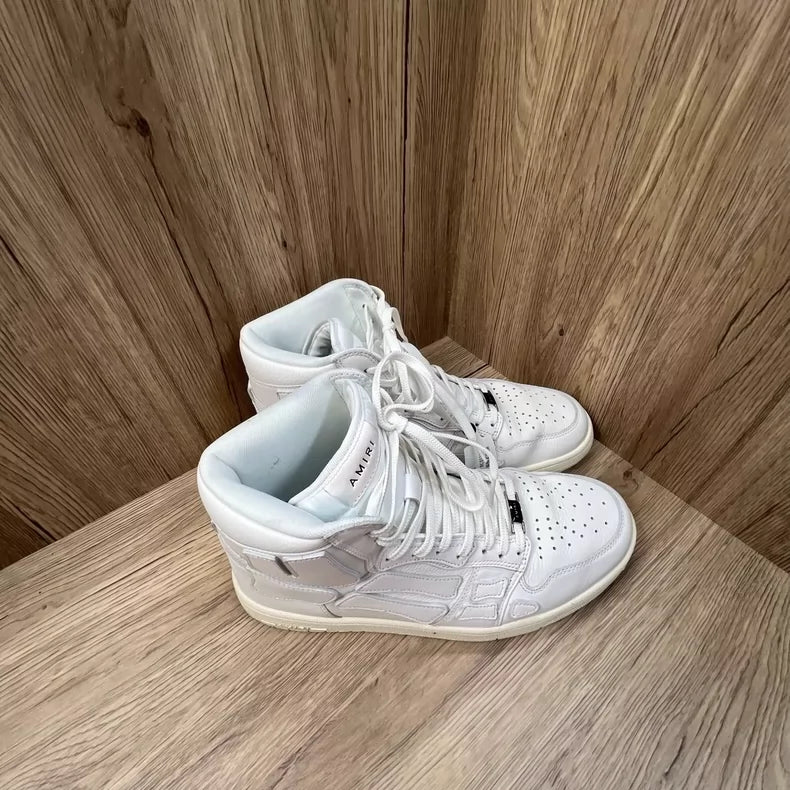 Amiri White High-Top Sneakers Size 44