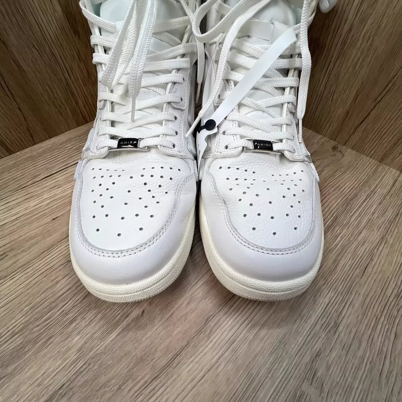 Amiri White High-Top Sneakers Size 44
