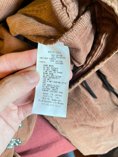 kapital corduroy gemstone pants