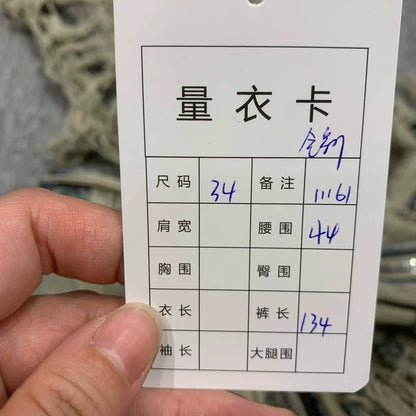 Rick Owens Distressed Washed Denim Jeans