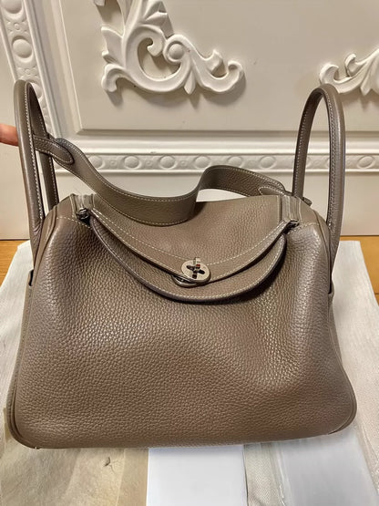 Hermes Lindy 26 Bag in Gray Color
