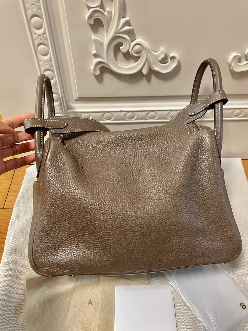 Hermes Lindy 26 Bag in Gray Color