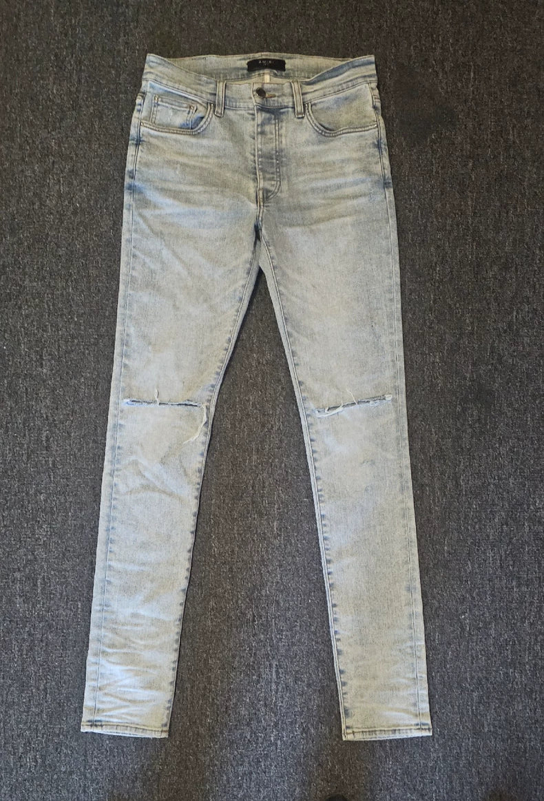 Amiri Distressed Denim Jeans-yf