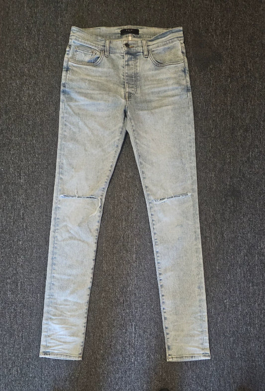 Amiri Distressed Denim Jeans-yf