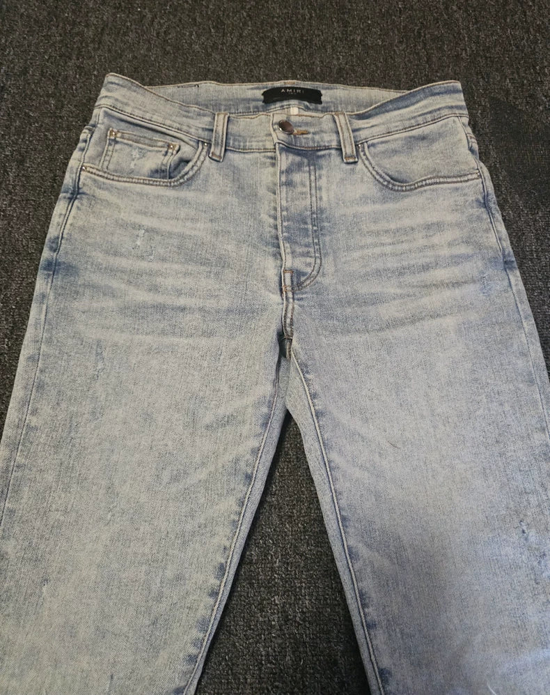 Amiri Distressed Denim Jeans-yf