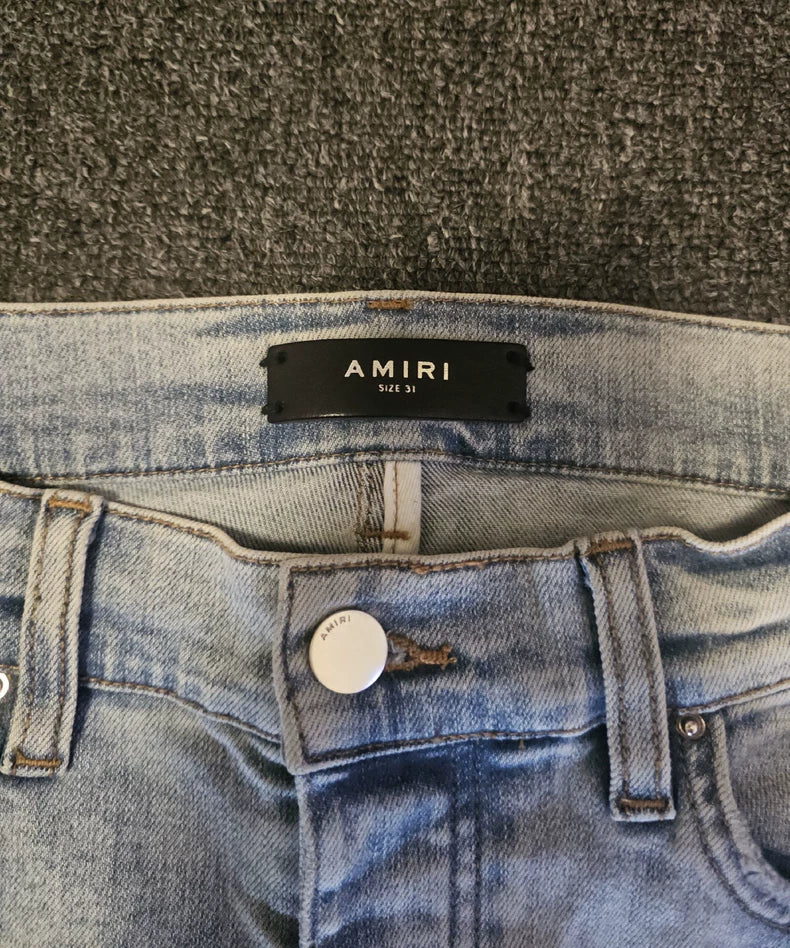 Amiri Distressed Denim Jeans-yf