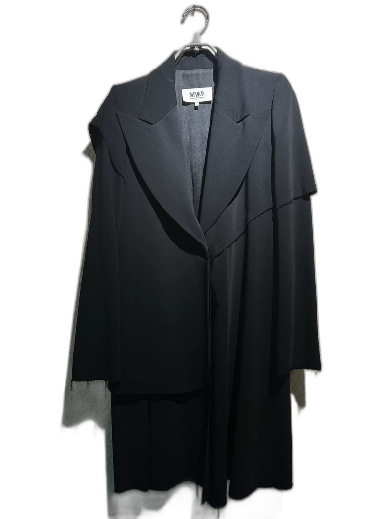 Maison Margiela Long Black Coat