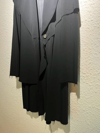 Maison Margiela Long Black Coat