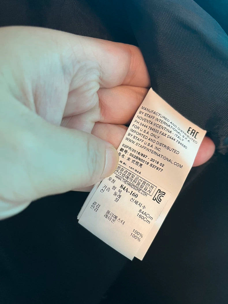 Maison Margiela Long Black Coat