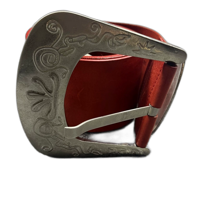 Maison Margiela Orange Vintage Buckle Waist Belt