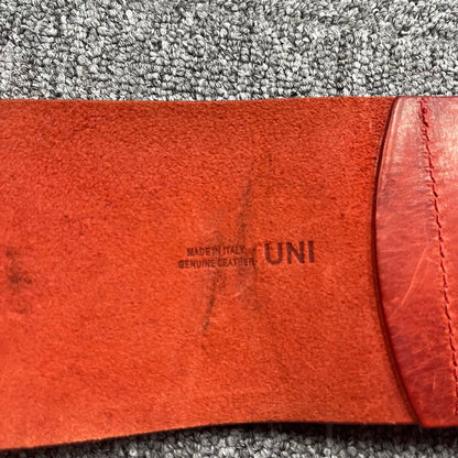 Maison Margiela Orange Vintage Buckle Waist Belt