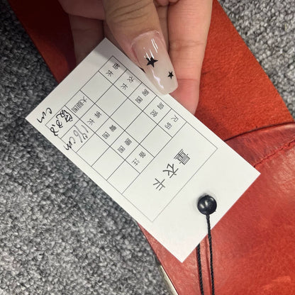 Maison Margiela Orange Vintage Buckle Waist Belt