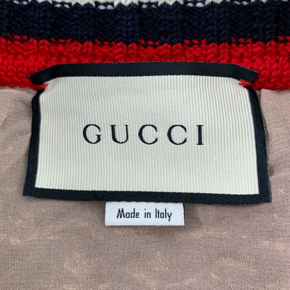 Gucci Color Block Knitted Cotton Skirt