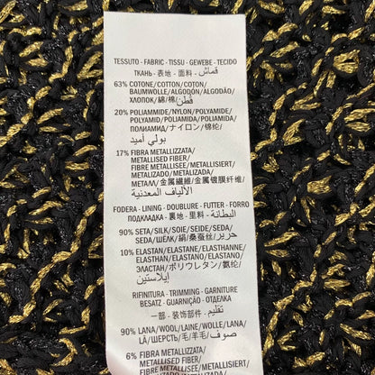 Gucci Color Block Knitted Cotton Skirt