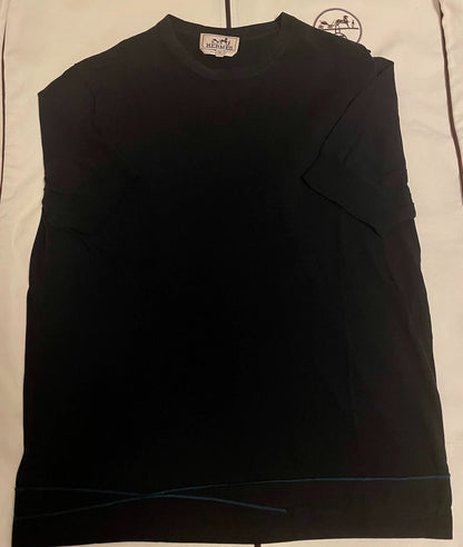 Hermes Short Sleeve Knit Pullover Sweater