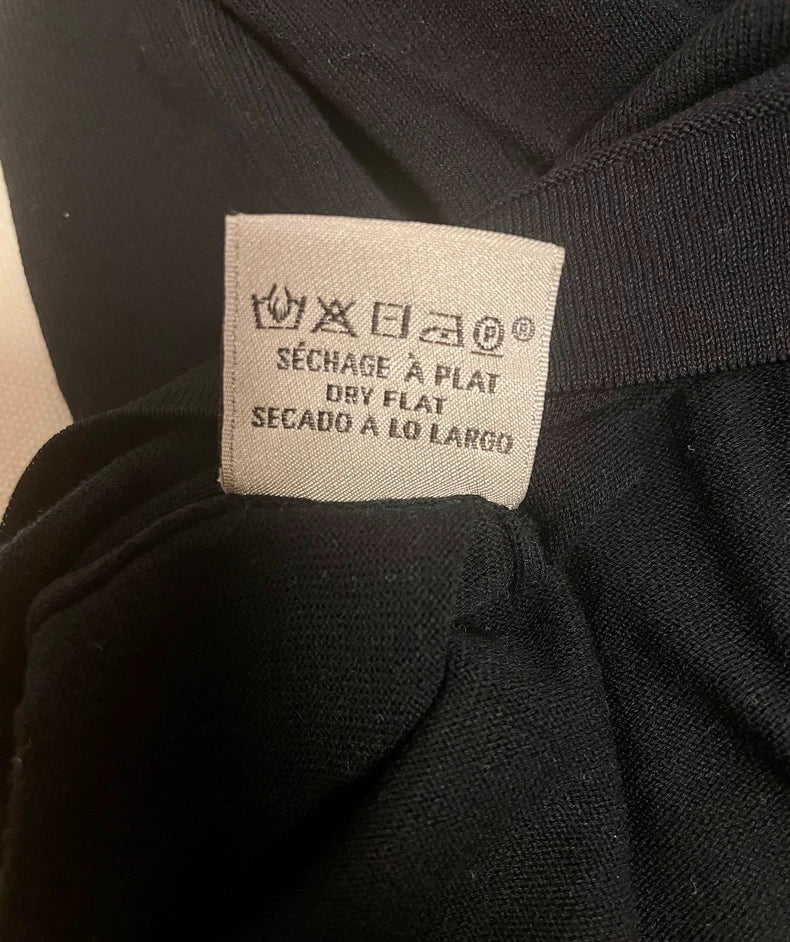 Hermes Short Sleeve Knit Pullover Sweater