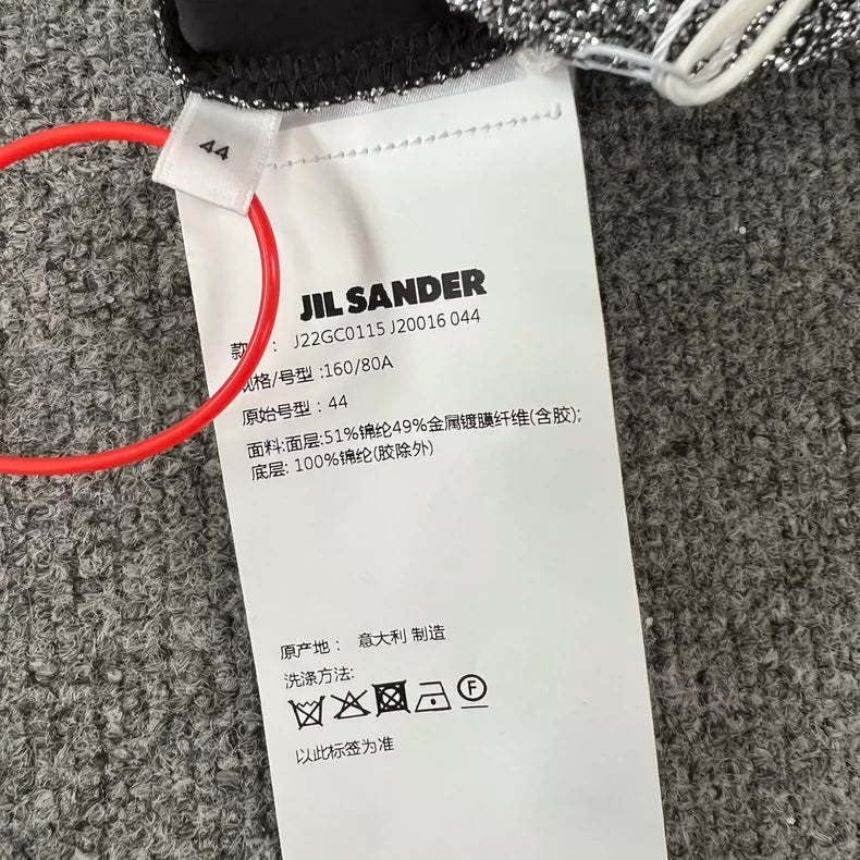 Silver Short Sleeve Sweatshirt