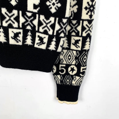 Chanel Snowflake Knit Cardigan Sweater