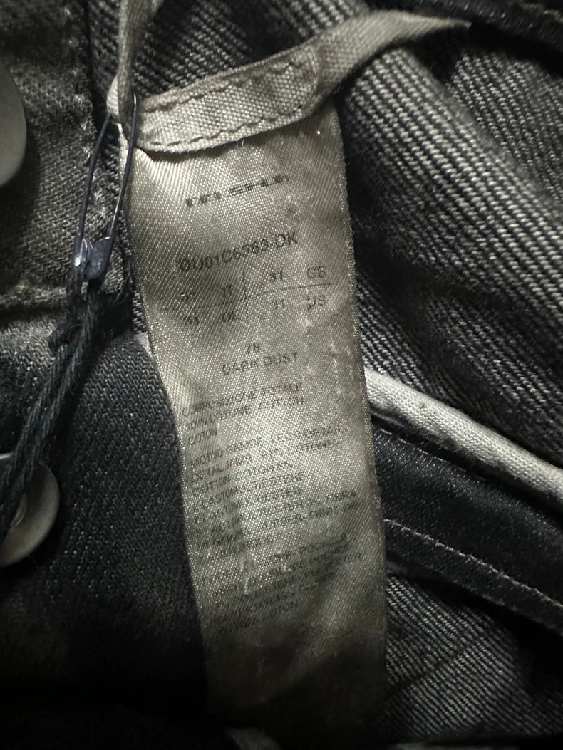 Rick Owens Drkshdw Banana Zip Jeans