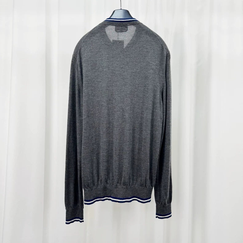 Hermes Cashmere Zip Knit Jacket-yf