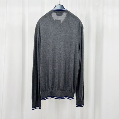 Hermes Cashmere Zip Knit Jacket-yf