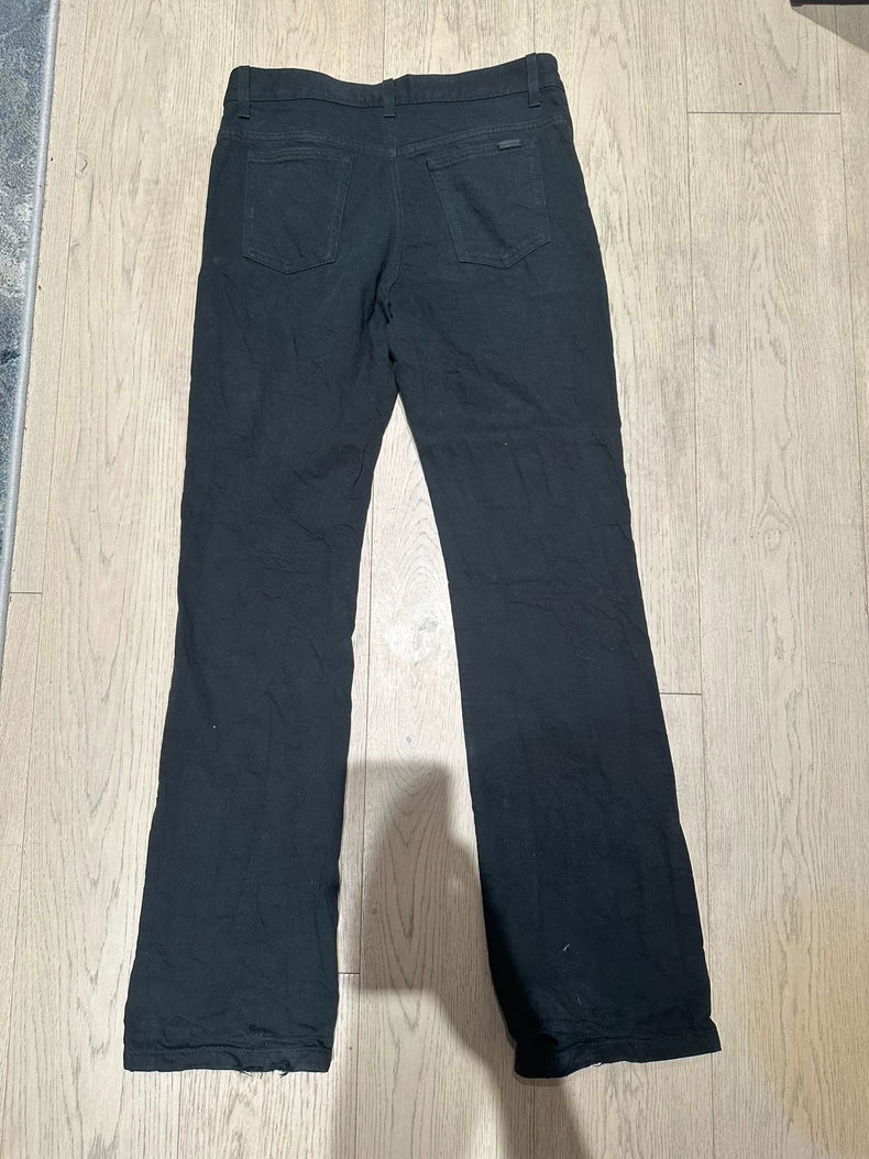 Saint Laurent D25 Black Flare Jeans