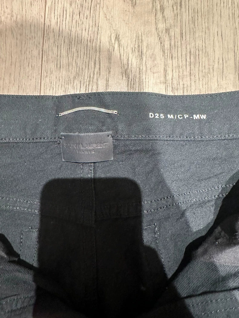 Saint Laurent D25 Black Flare Jeans
