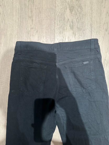 Saint Laurent D25 Black Flare Jeans