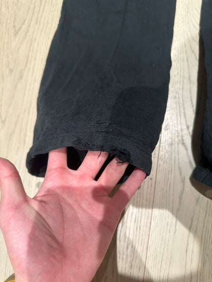 Saint Laurent D25 Black Flare Jeans