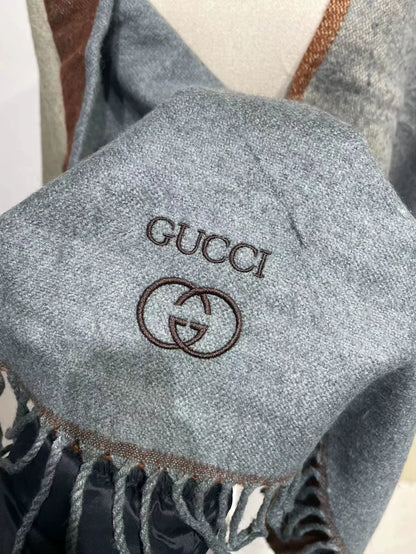 Vintage Gucci Classic Stitched Scarf