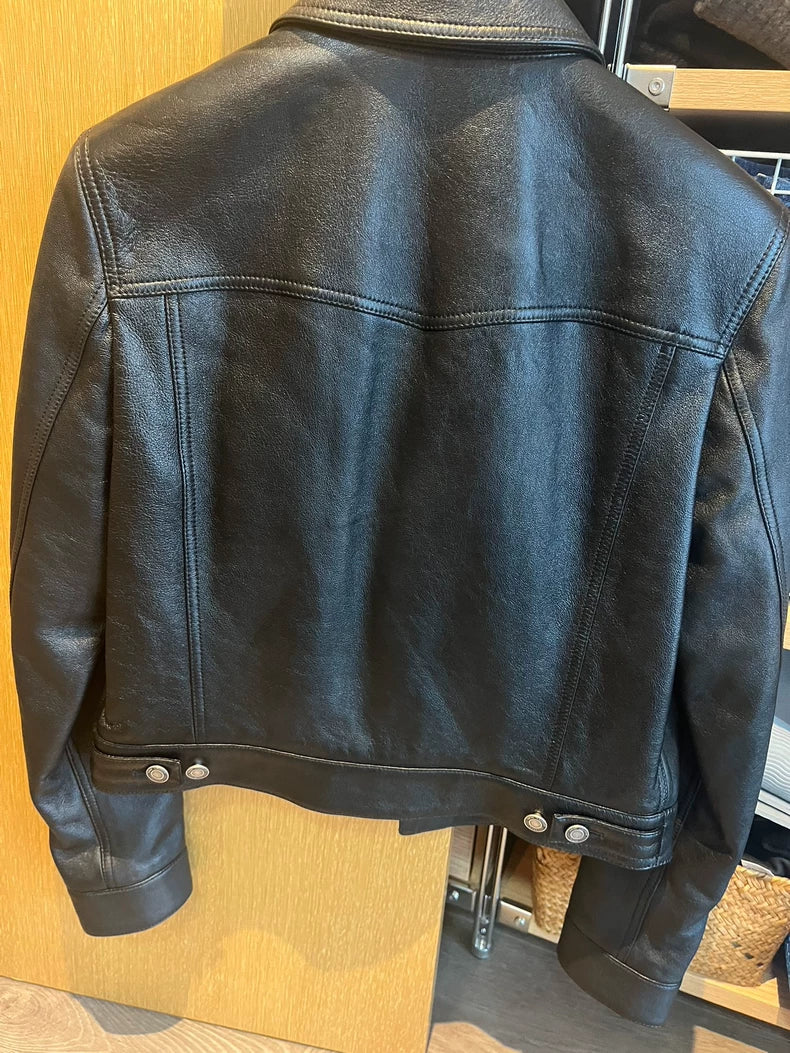 YSL SLP Saint Laurent Leather Jacket