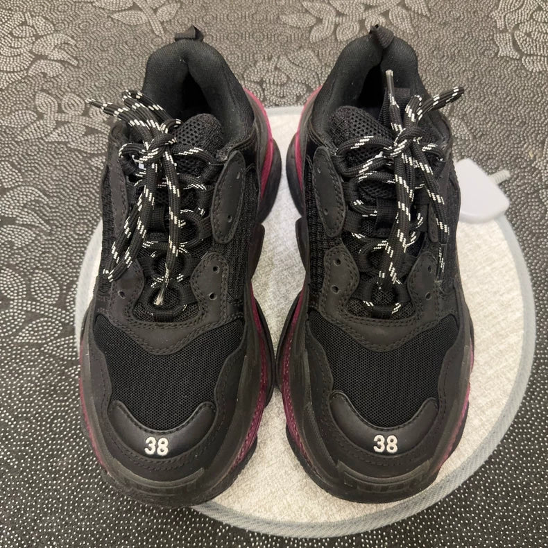Balenciaga Triple S Sneakers with Transparent Sole