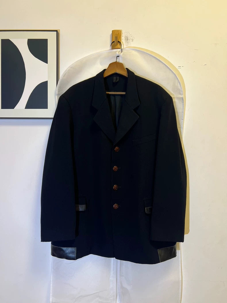 Yohji Yamamoto 91AW Patchwork Jacket
