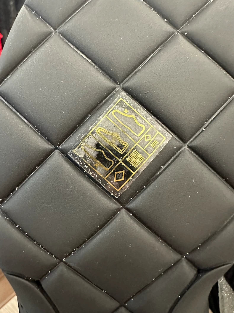 Black Silver Glitter Sport Sneakers for Women