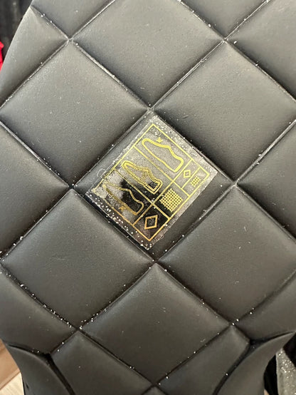 Black Silver Glitter Sport Sneakers for Women