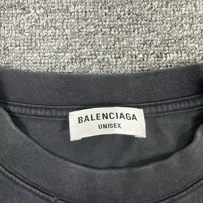Balenciaga Vintage Graphic Short Sleeve T-Shirt