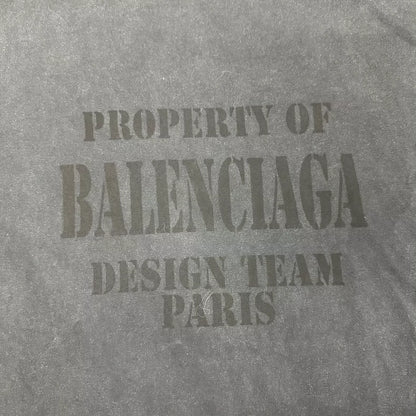Balenciaga Vintage Graphic Short Sleeve T-Shirt