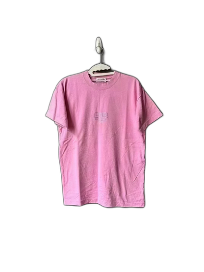 Pink Balenciaga Short Sleeve Shirt