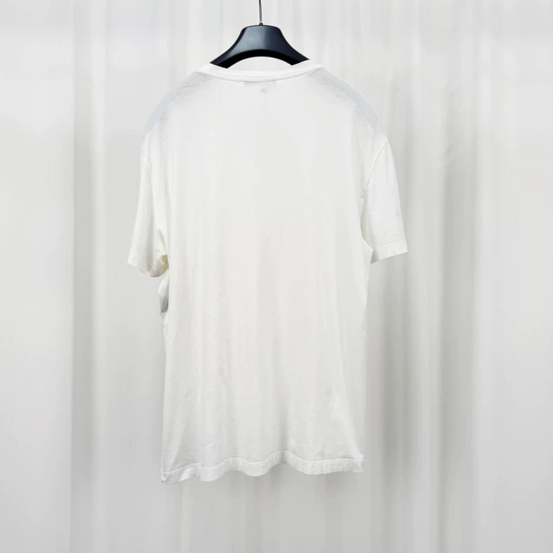 Versace Embroidered Medusa Short Sleeve Tee-yf