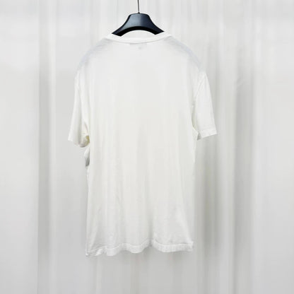 Versace Embroidered Medusa Short Sleeve Tee-yf