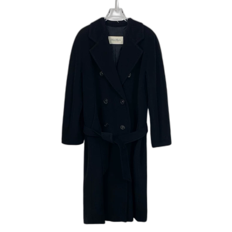 maxmara Double-Breasted Coat with Belt