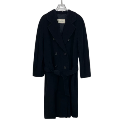 maxmara Double-Breasted Coat with Belt