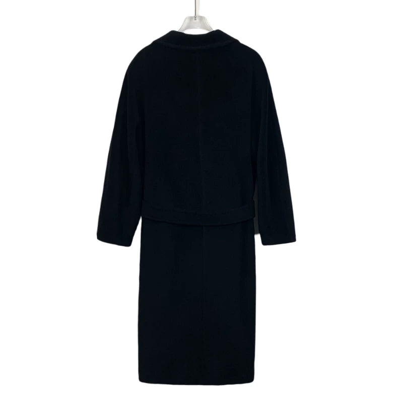 maxmara Double-Breasted Coat with Belt