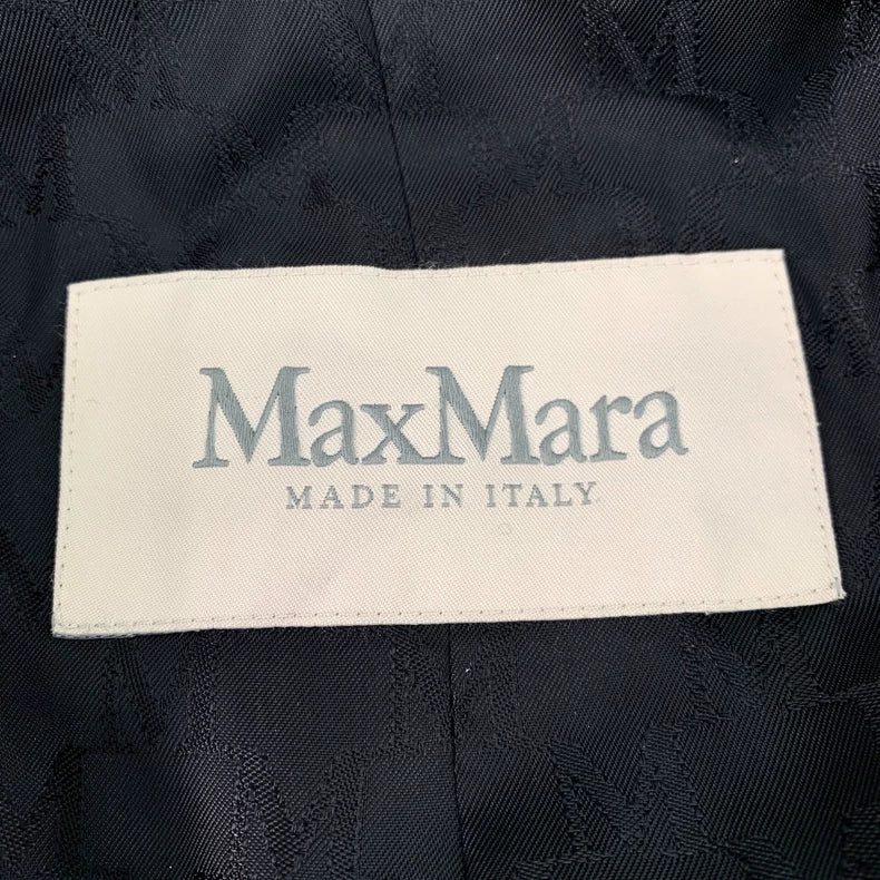 maxmara Double-Breasted Coat with Belt