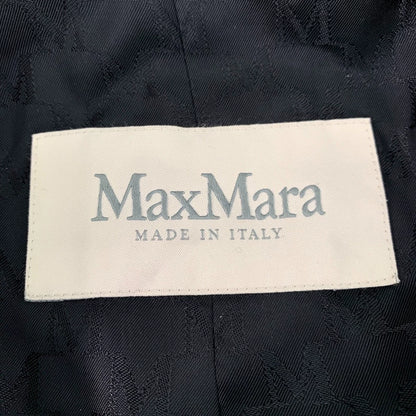 maxmara Double-Breasted Coat with Belt