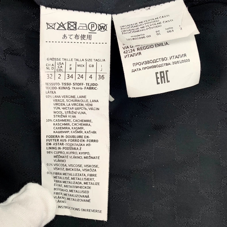 maxmara Double-Breasted Coat with Belt