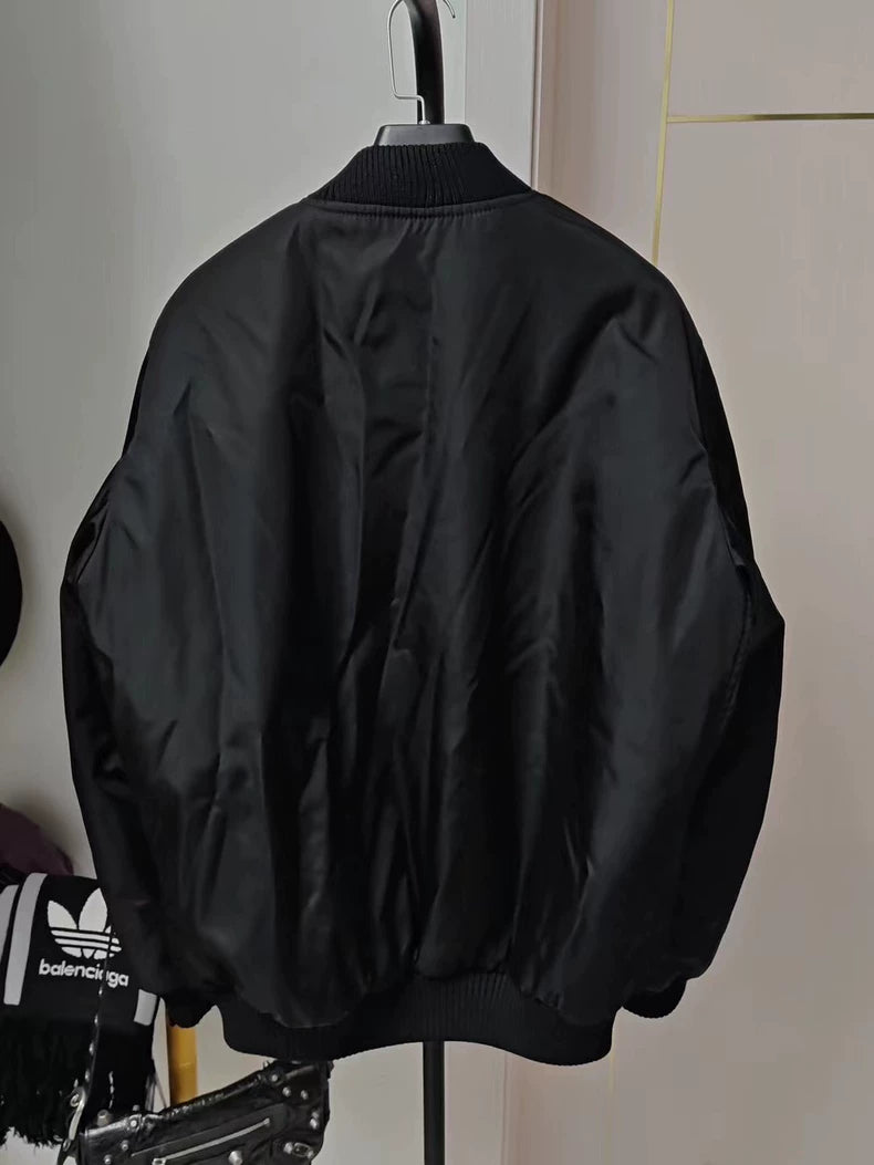 Prada  Black Bomber Jacket with Tag