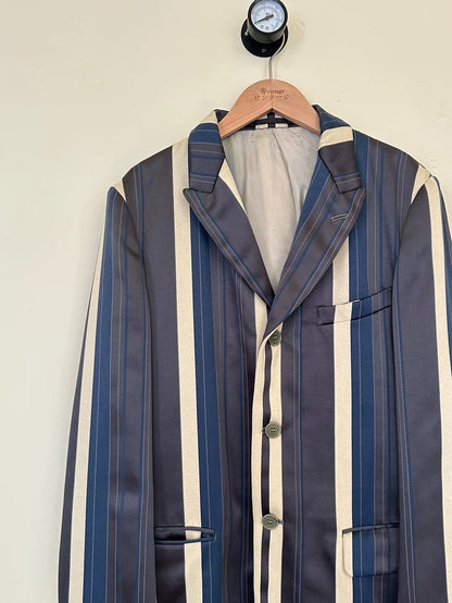 CommeDesGarcons Stripe Paneled Blazer