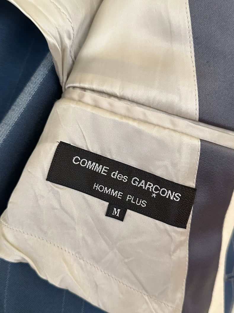 CommeDesGarcons Stripe Paneled Blazer