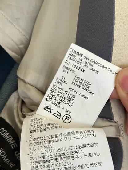 CommeDesGarcons Stripe Paneled Blazer